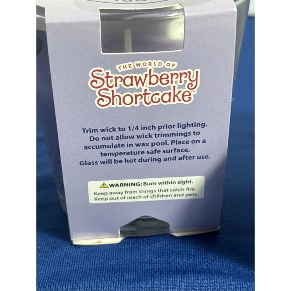 The World of Strawberry Shortcake scented candles Set Of 4,3oz Fun Colors New